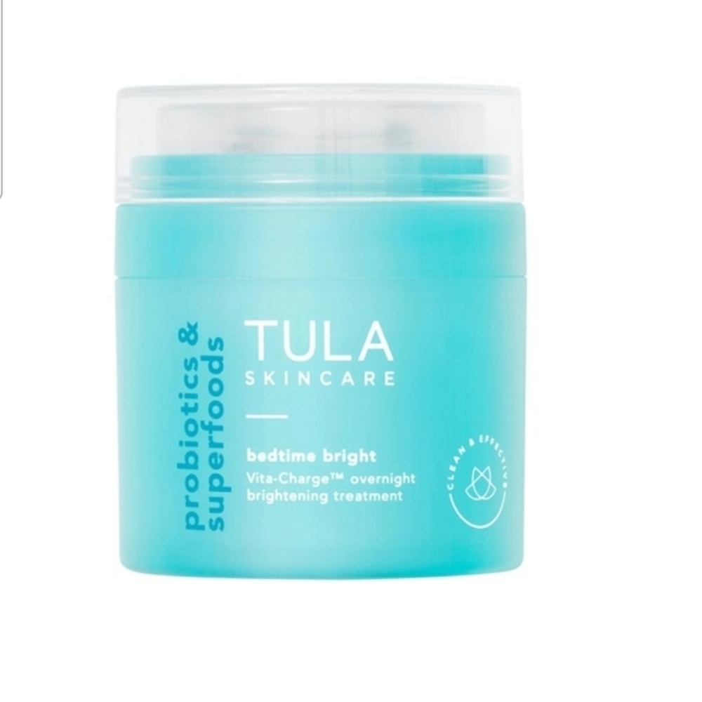 🌟TULA 🌟Bedtime Bright Vita-Charge Overnight Brightening Treatment | NIB | 50mL